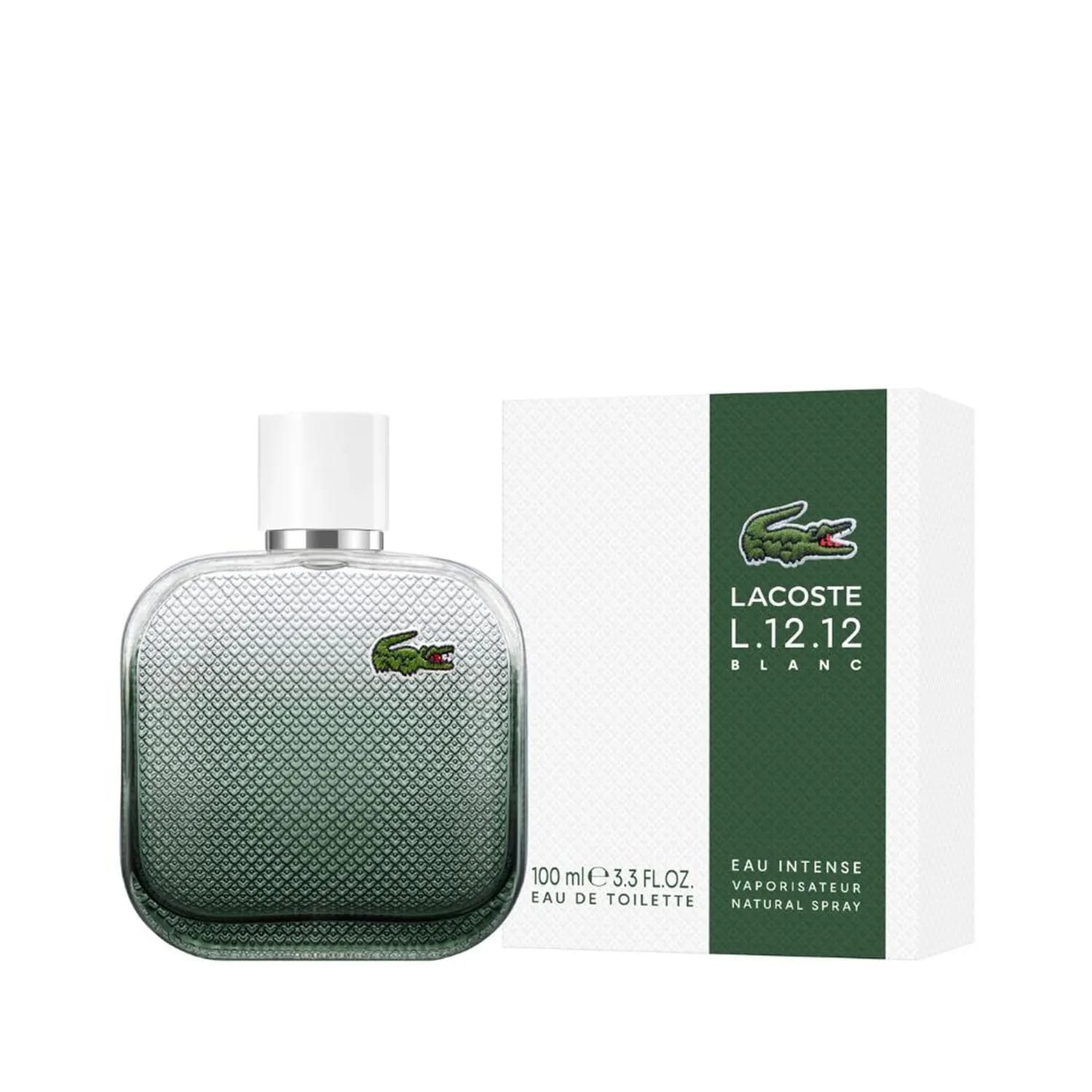 Perfume Lacoste L.12.12 Blanc Intense EDT 100 ml Hombre